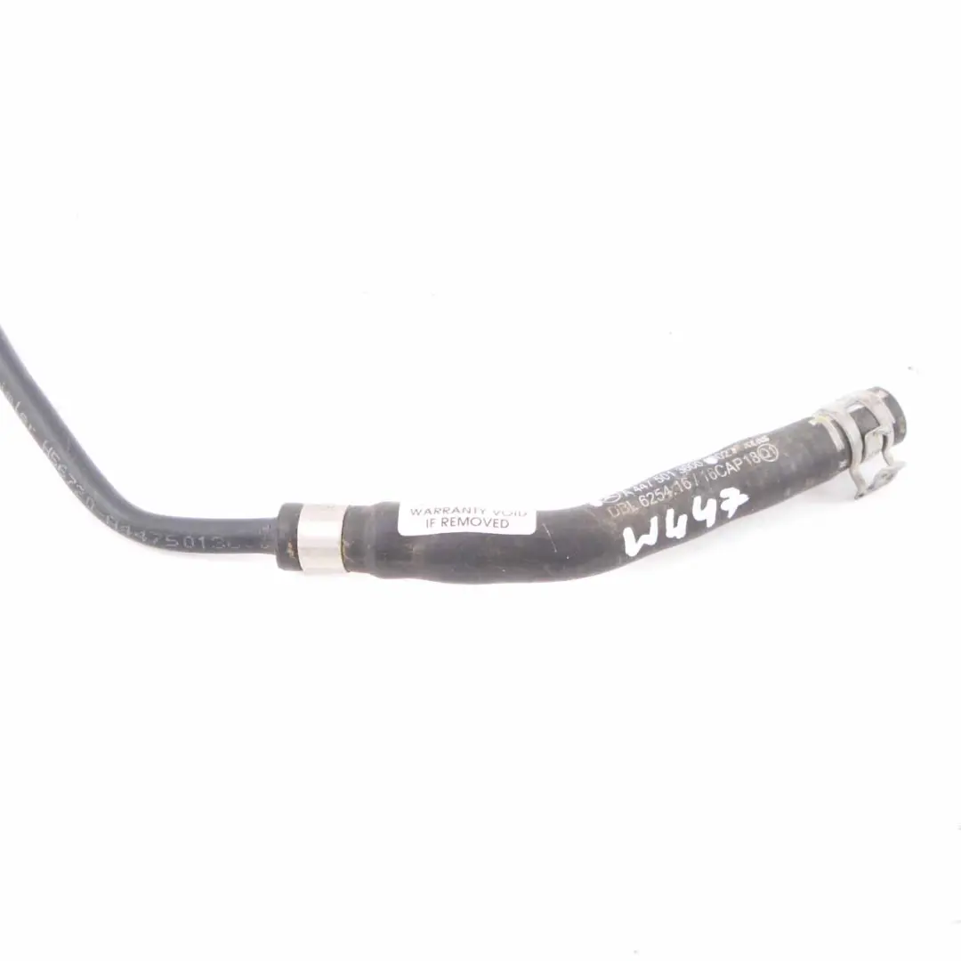 Coolant Pipe Expansion Overflow Tank Cooling Hose to Mercedes Vito W447 with Part number A4475013600 Mercedes Vito W447 Coolant Pipe Expansion Overflow Tank Cooling Hose - SKU A4475013600 - Part number A4475013600