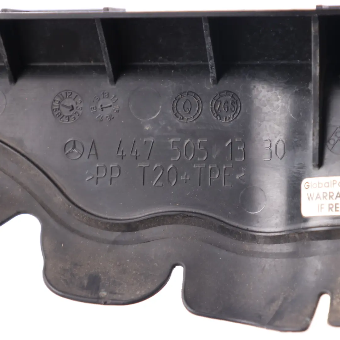 Mercedes W447 Air Duct Radiator Right O/S - SKU A4475051330 - Part number A4475051330