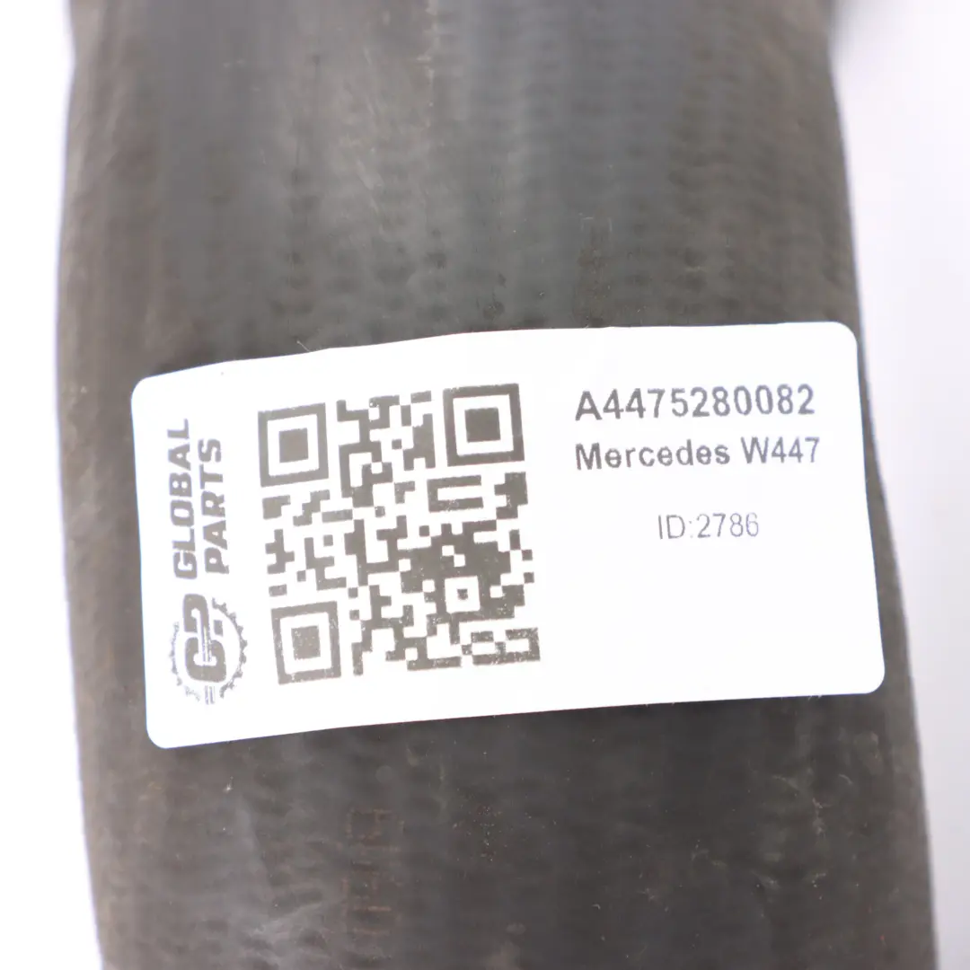 Schlauch Mercedes W447 OM651 Ladeluftkühler Schlauch Links für mit Teilenummer A4475280082 Schlauch Mercedes W447 OM651 Ladeluftkühler Schlauch Links - SKU A4475280082 - Teilenummer A4475280082