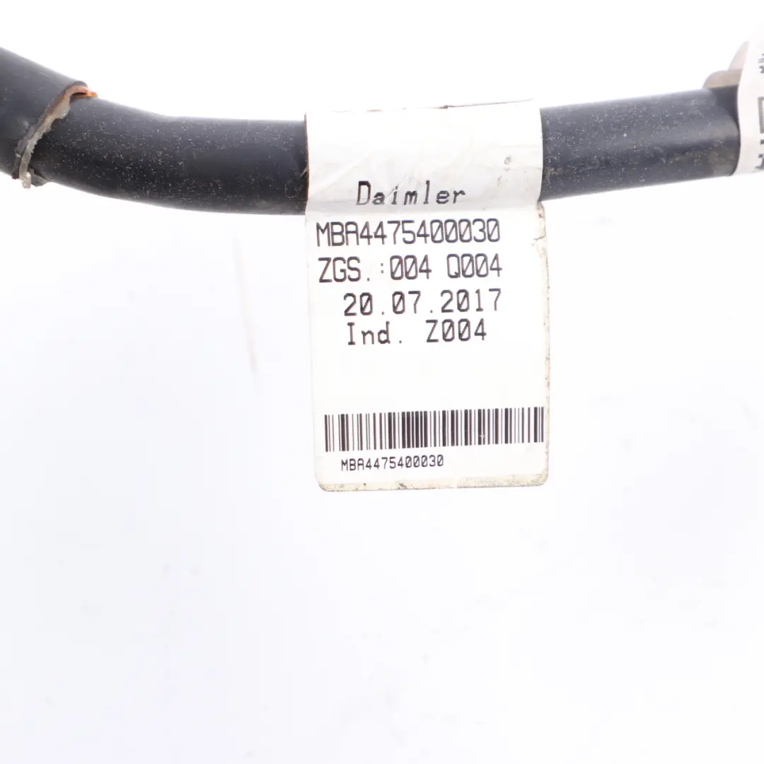 Câble négatif de la batterie pour Mercedes Vito W447 à propos du numéro de pièce A4475400030 Mercedes Vito W447 Câble négatif de la batterie - SKU A4475400030 - Numéro de pièce A4475400030