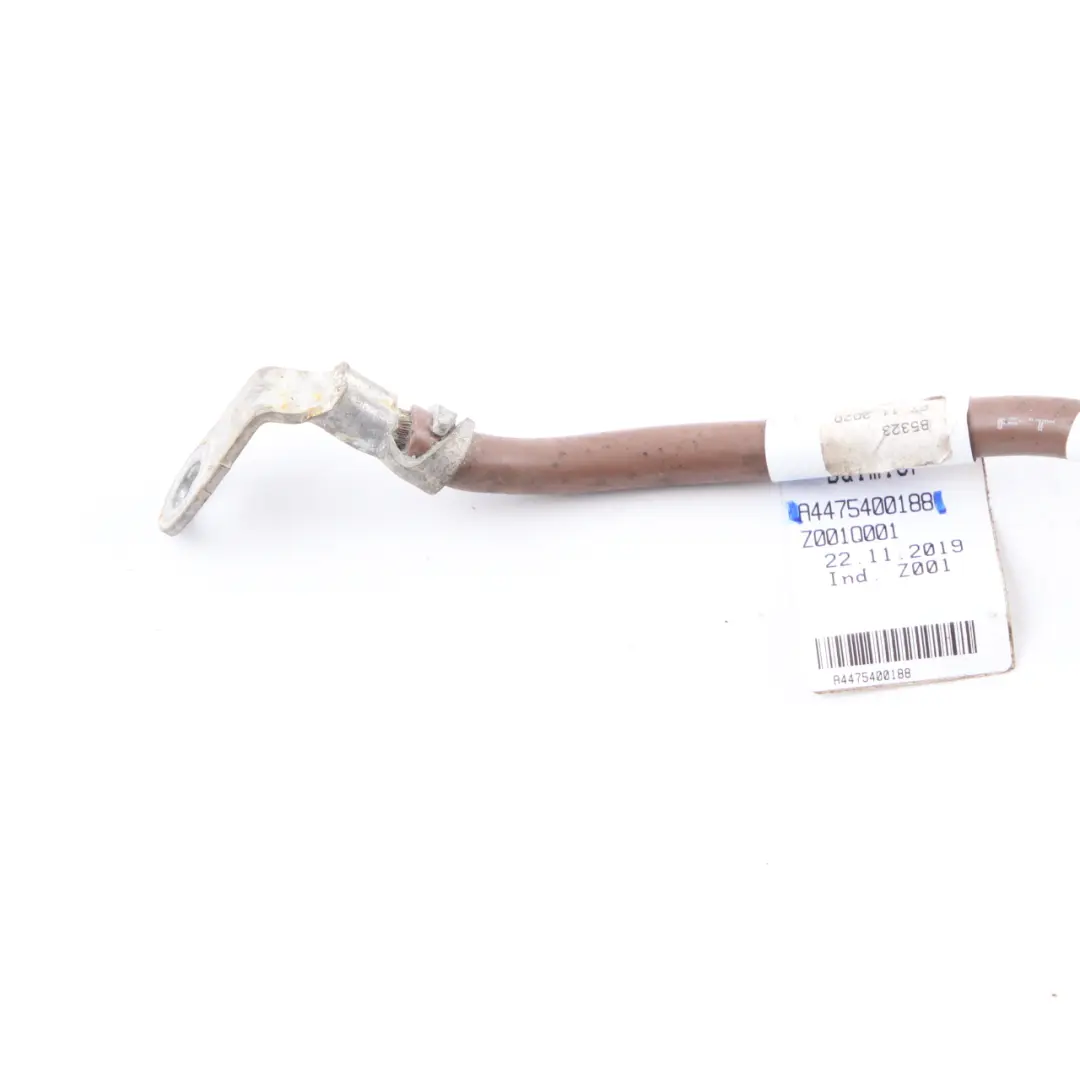 Earth Ground Cable Mercedes W447 Battery Wiring Loom Cabling to with Part number A4475400188 Earth Ground Cable Mercedes W447 Battery Wiring Loom Cabling - SKU A4475400188 - Part number A4475400188