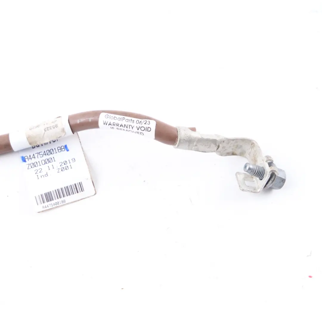Earth Ground Cable Mercedes W447 Battery Wiring Loom Cabling to with Part number A4475400188 Earth Ground Cable Mercedes W447 Battery Wiring Loom Cabling - SKU A4475400188 - Part number A4475400188