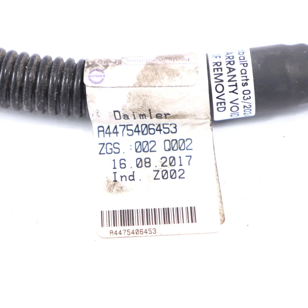  Cable batería Mercedes Vito W447 Diesel OM651 Alternador Cableado - SKU A4475406453 - Número de pieza A4475406453