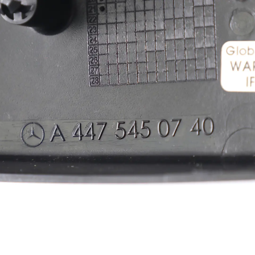 Mercedes-Benz Vito W447 Support de capteur d'alarme antivol pour à propos du numéro de pièce a4475450740 Mercedes-Benz Vito W447 Support de capteur d'alarme antivol - SKU a4475450740 - Numéro de pièce a4475450740