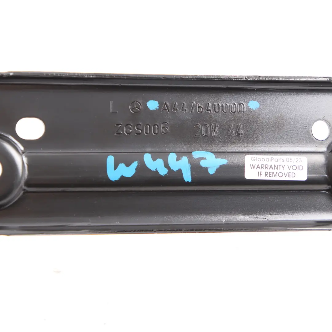 Mercedes Vito W447 Staffa Sedile Anteriore Sinistro Piastra Supporto - SKU A4476400000 - Numero di parte A4476400000