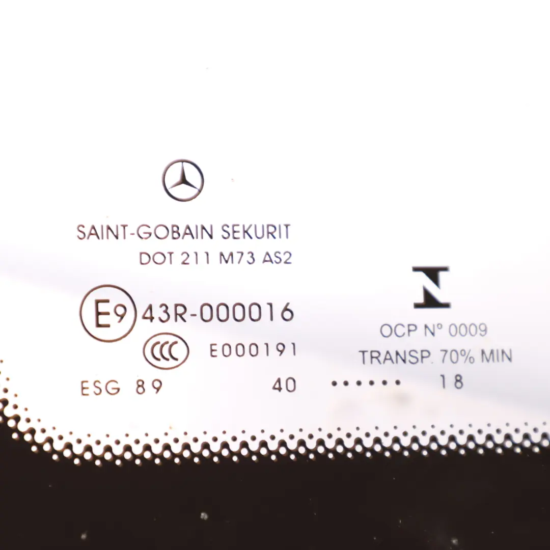 Window Mercedes Vito W447 Front Right O/S Fixed Glass Window AS2 to with Part number A4476730205 Window Mercedes Vito W447 Front Right O/S Fixed Glass Window AS2 - SKU A4476730205-1 - Part number A4476730205