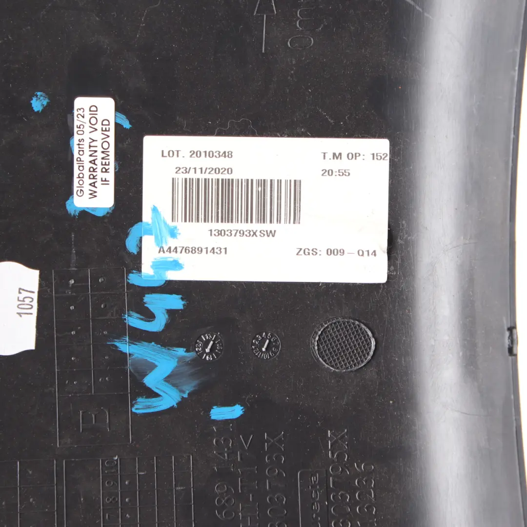 Mercedes Vito W447 Centre Console Dashboard Cover Trim Panel Black - SKU A4476891431 - Part number A4476891431