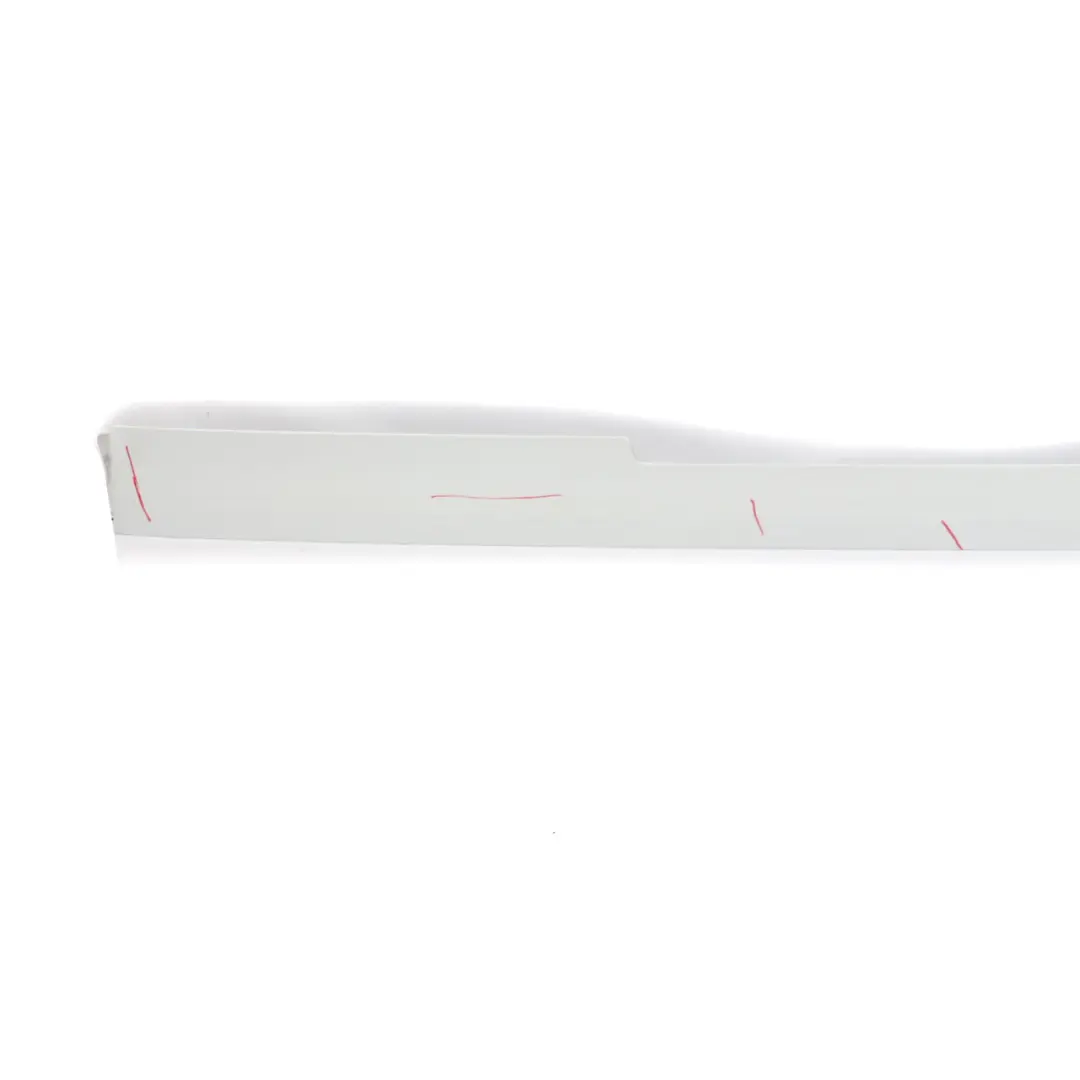 Mercedes Vito W447 Rail Trim Rear Left N/S Sliding Door Panel Arctic White 9147 - SKU A4476900470-ARW - Part number A4476900470