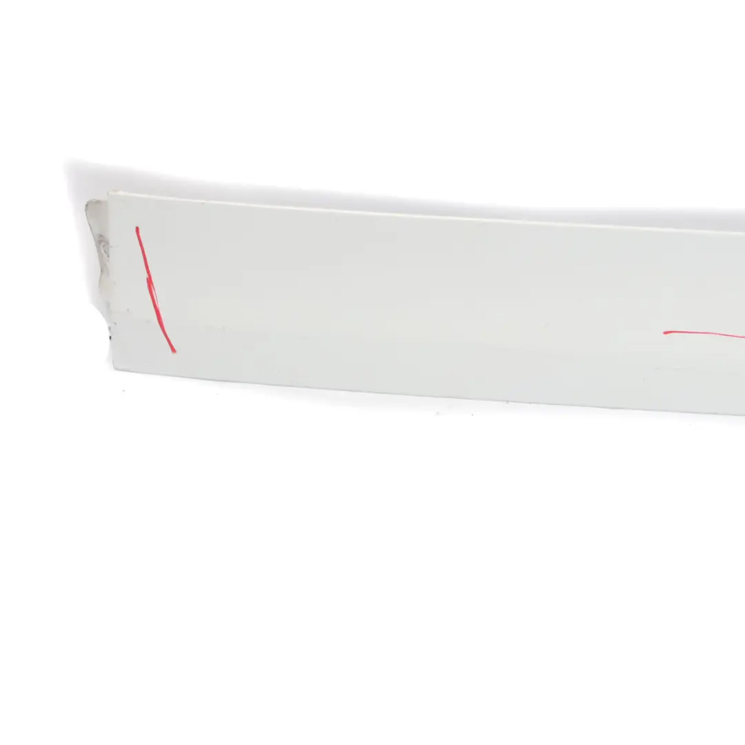 Rail Trim Rear Left N/S Sliding Door Panel Arctic White 9147 to Mercedes Vito W447 with Part number A4476900470 Mercedes Vito W447 Rail Trim Rear Left N/S Sliding Door Panel Arctic White 9147 - SKU A4476900470-ARW - Part number A4476900470