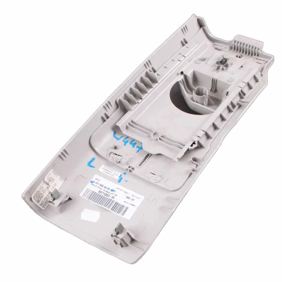 Mercedes Vito W447 Verkleidung Abdeckung Obere B-Säule Links Panel Grau - SKU A4476904825 - Teilenummer A4476904825