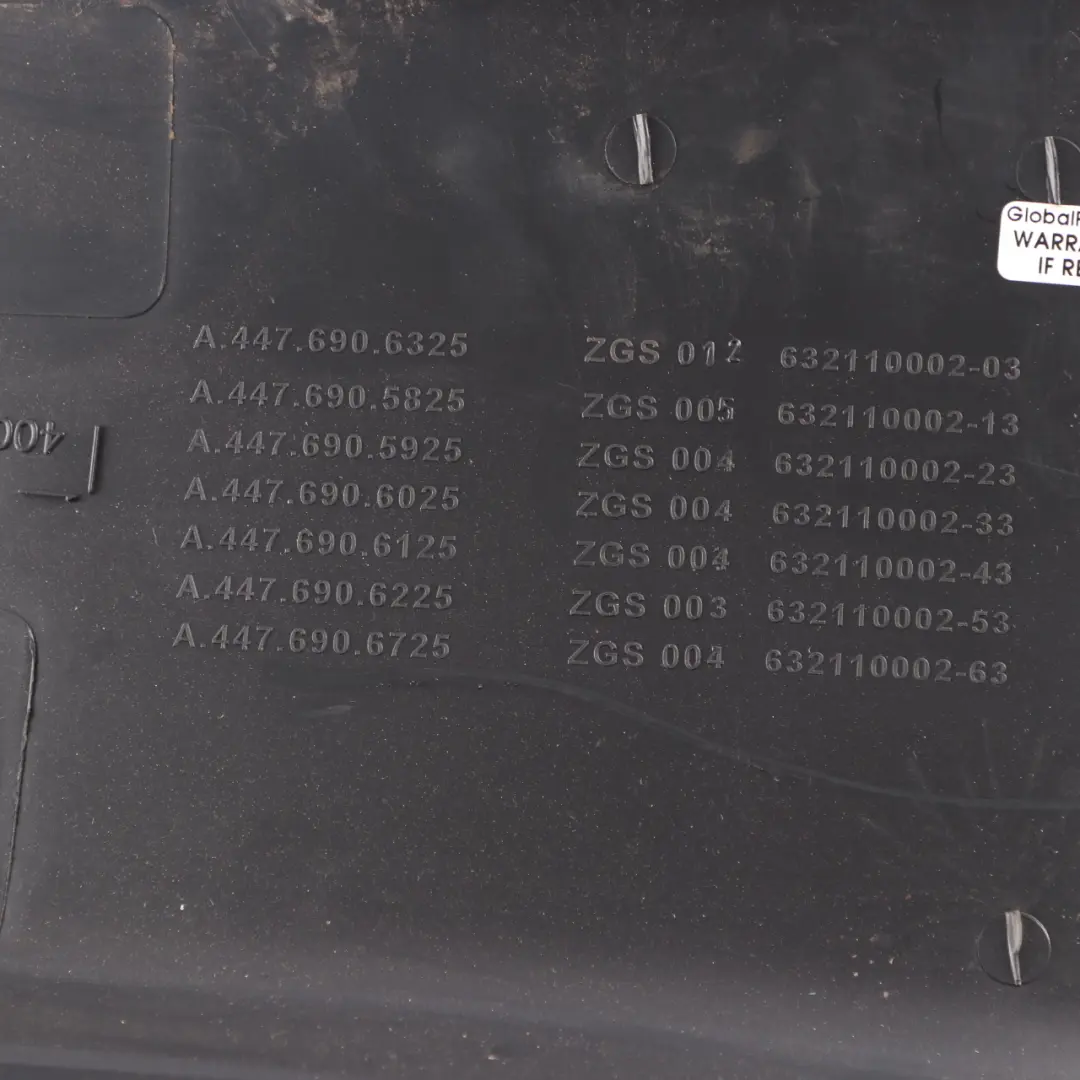 Mercedes Vito W447 Osłona Panel Słupka B Dolny Lewy - SKU A4476905925 - Numer Części A4476905925