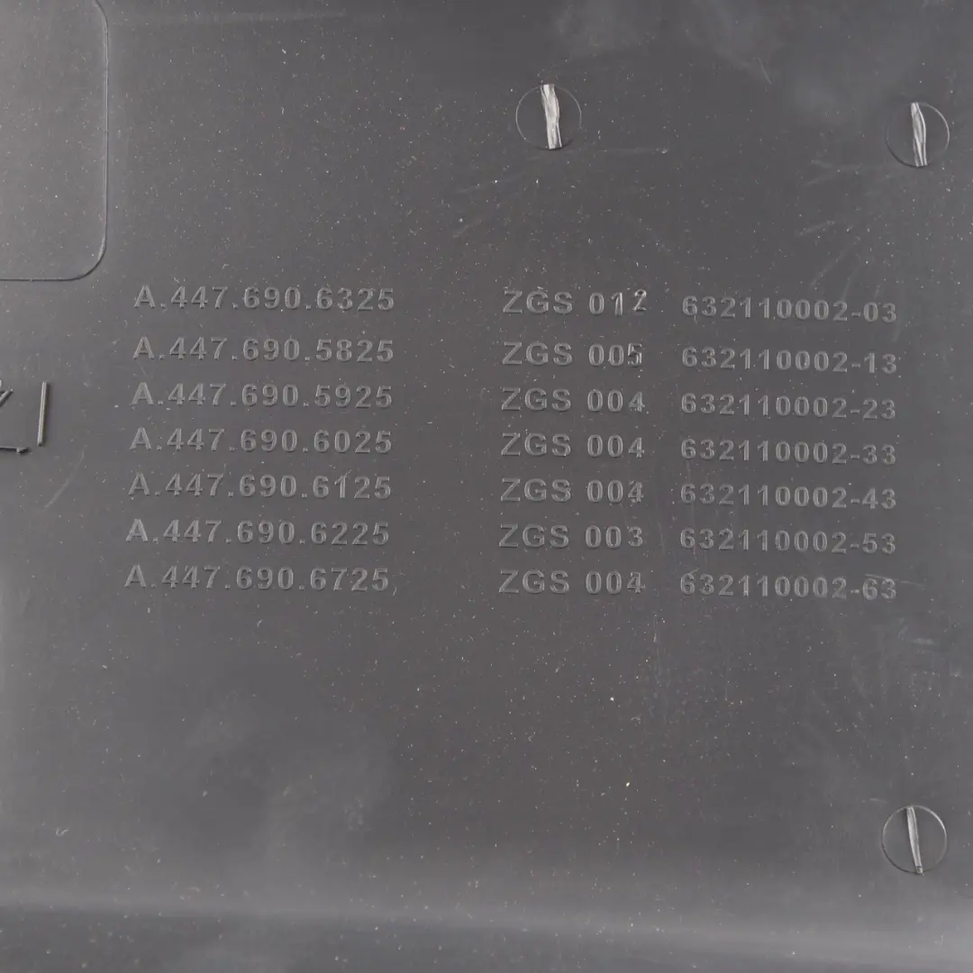 Trim Cover B-Pillar Left N/S Interior Lower Panel A4476905825 to Mercedes W447 with Part number A4476929303 Mercedes W447 Trim Cover B-Pillar Left N/S Interior Lower Panel A4476905825 - SKU A4476929303 - Part number A4476929303