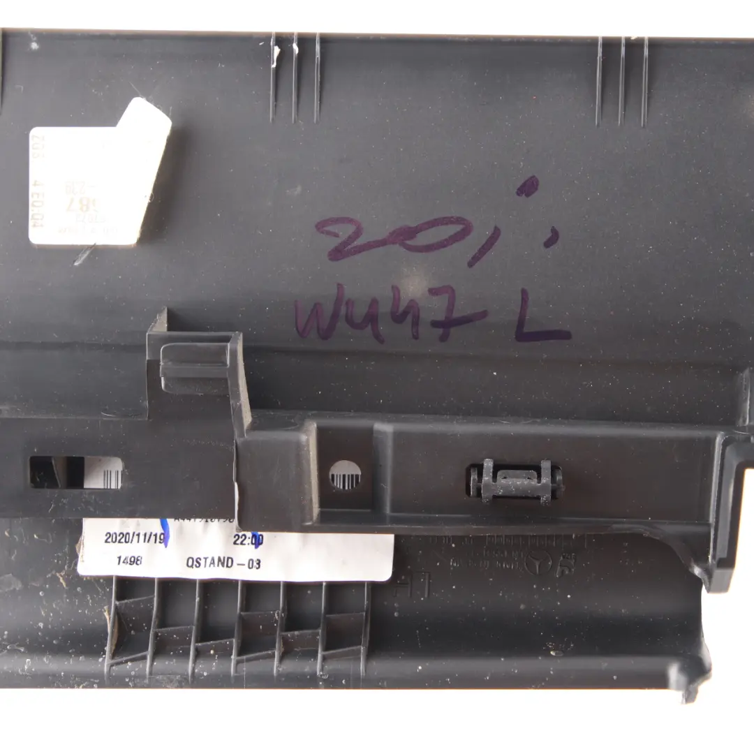 Trim Cover B-Pillar Left N/S Interior Lower Panel A4476905825 to Mercedes W447 with Part number A4476929303 Mercedes W447 Trim Cover B-Pillar Left N/S Interior Lower Panel A4476905825 - SKU A4476929303 - Part number A4476929303