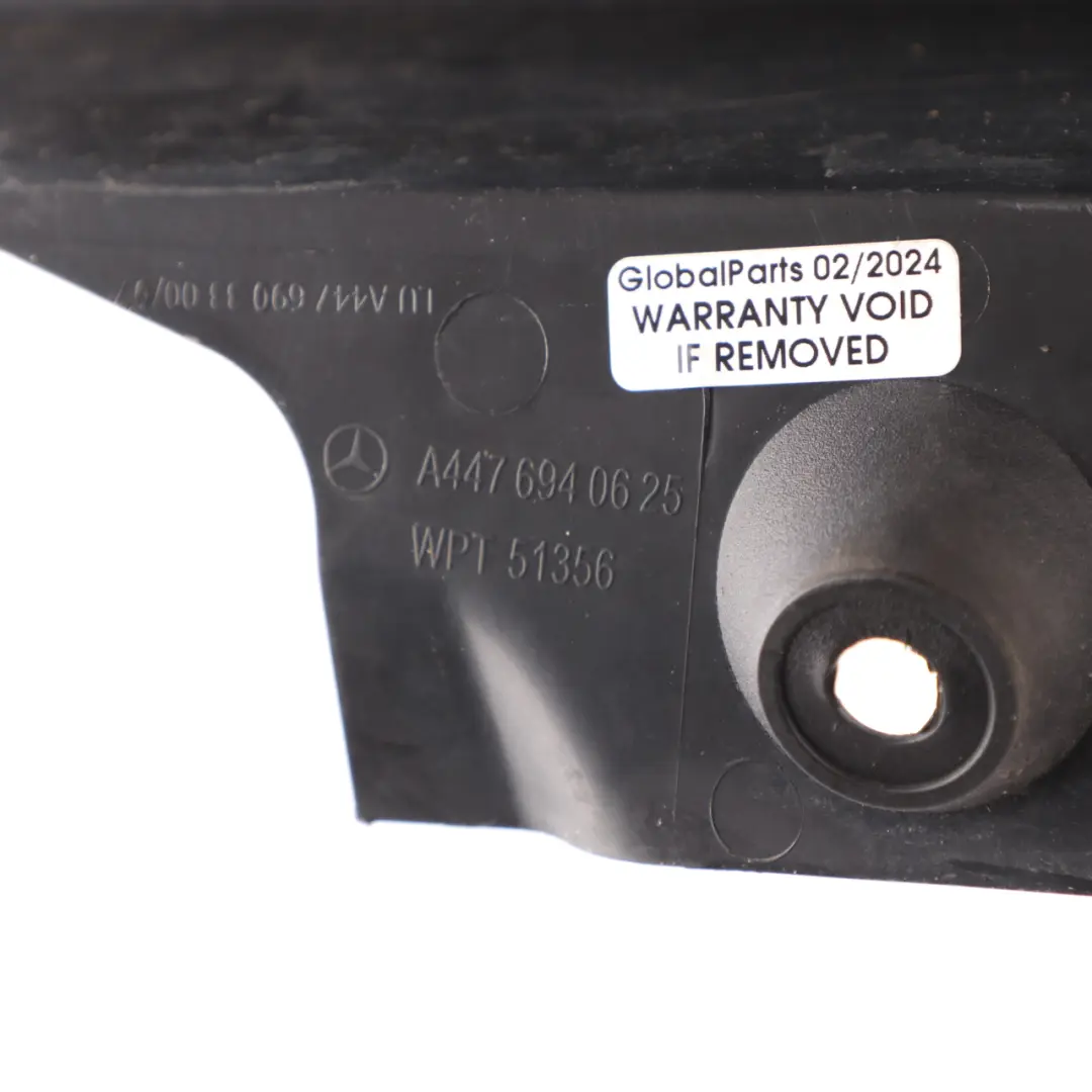 Column Pillar Cover Rear Right O/S Trim Panel to Mercedes W447 with Part number A4476940625 Mercedes W447 Column Pillar Cover Rear Right O/S Trim Panel - SKU A4476940625 - Part number A4476940625