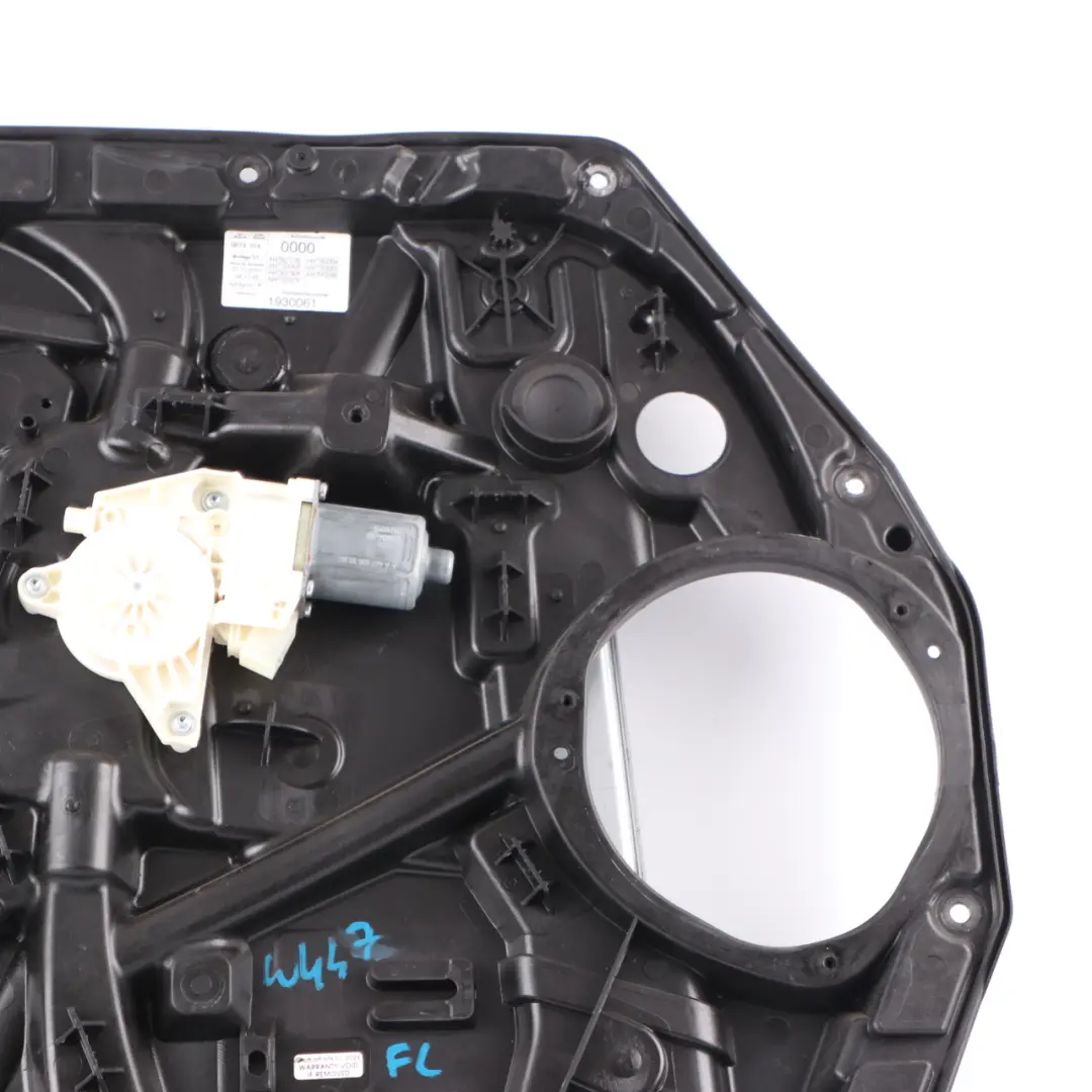 Mercedes Vito W447 Window Lifter Regulator Door Front Left - SKU A4477203900 - Part number A4477203900