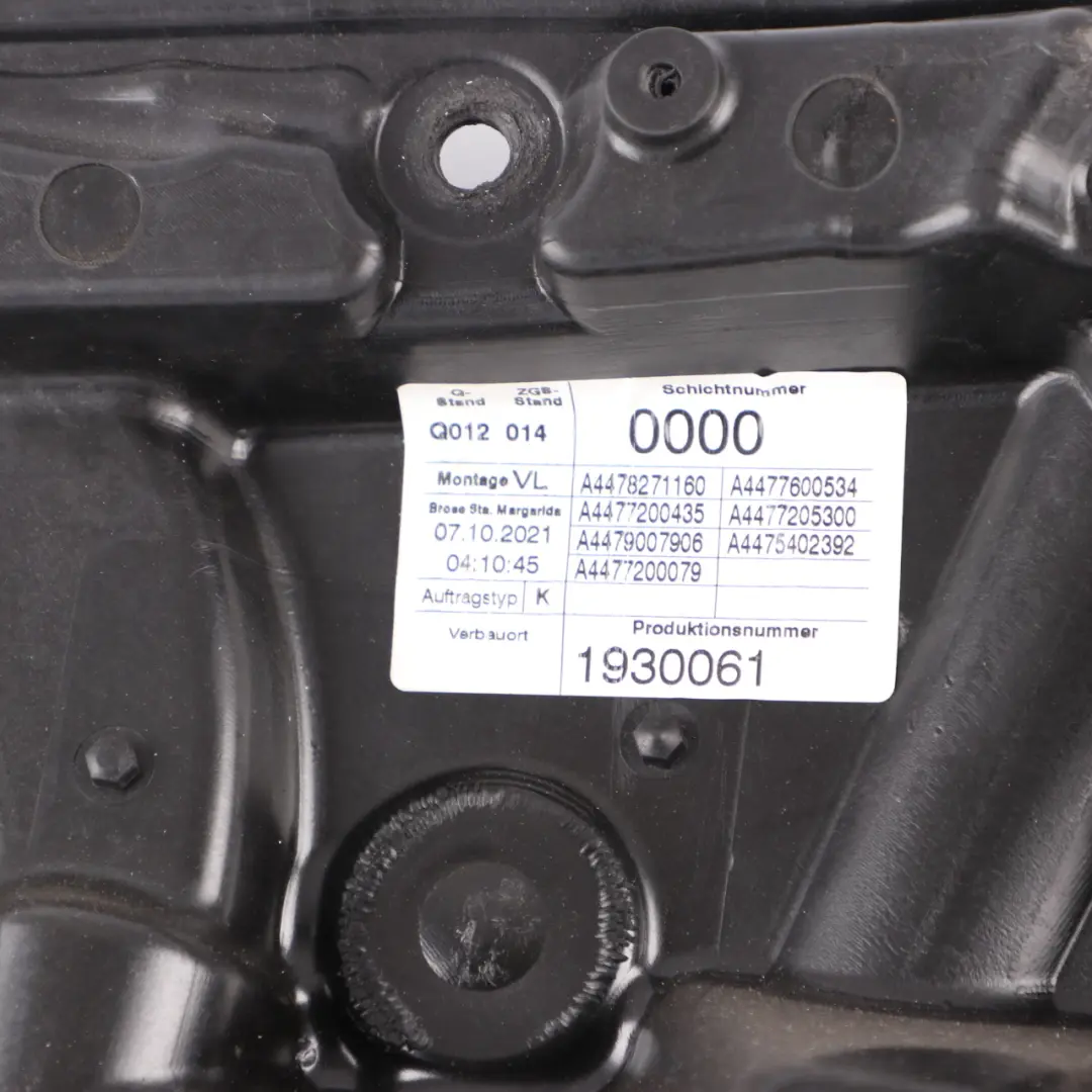 Mercedes Vito W447 Window Lifter Regulator Door Front Left - SKU A4477203900 - Part number A4477203900