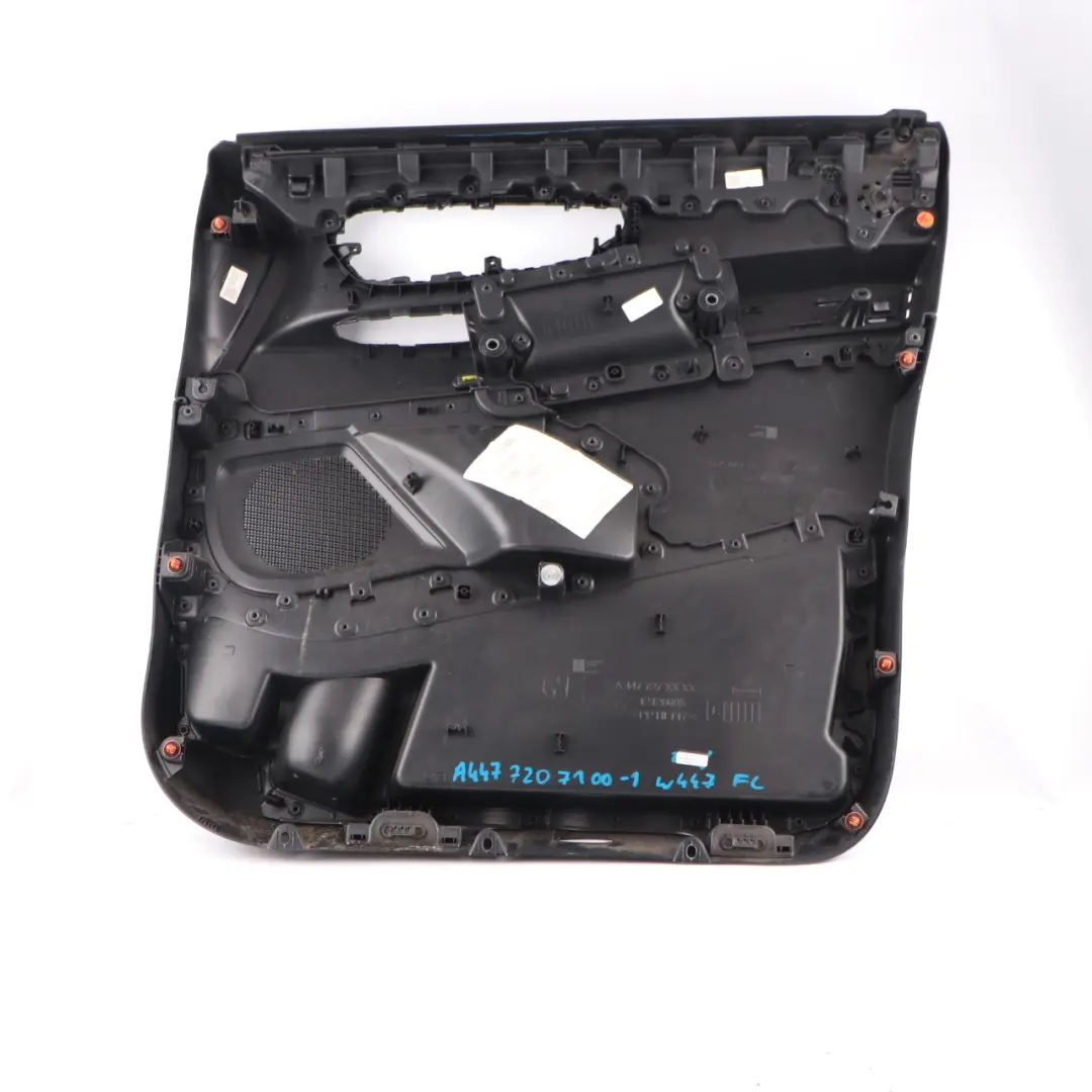 Mercedes Vito W447 Door Card Front Left N/S V-Class Trim Panel Covering Black - SKU A4477207100-1 - Part number A4477207100