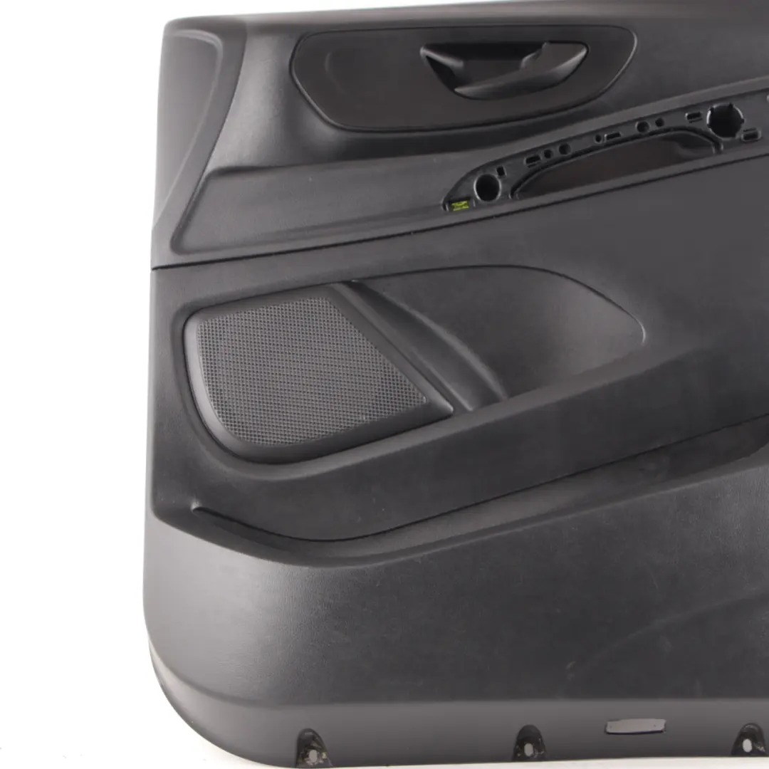 Scheda Porta Anteriore Destra Rivestimento Pannello Trim Nero per Mercedes Vito W447 con numero di parte A4477207200 Mercedes Vito W447 Scheda Porta Anteriore Destra Rivestimento Pannello Trim Nero - SKU A4477207200 - Numero di parte A4477207200