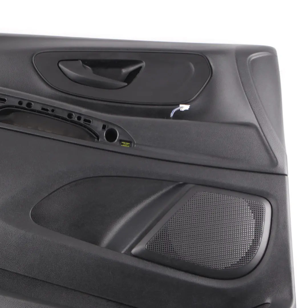Mercedes Vito W447 Tarjeta Puerta Delantera Izquierda Panel Recubrimiento Negro - SKU A4477207100 - Número de pieza A4477207100