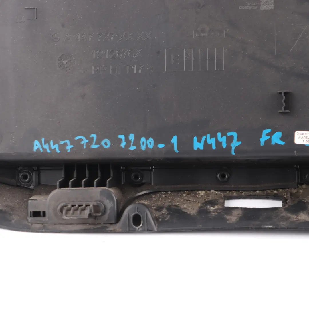 Door Card Front Right O/S Trim Panel Covering Black to Mercedes Vito W447 with Part number A4477207200 Mercedes Vito W447 Door Card Front Right O/S Trim Panel Covering Black - SKU A4477207200-1 - Part number A4477207200