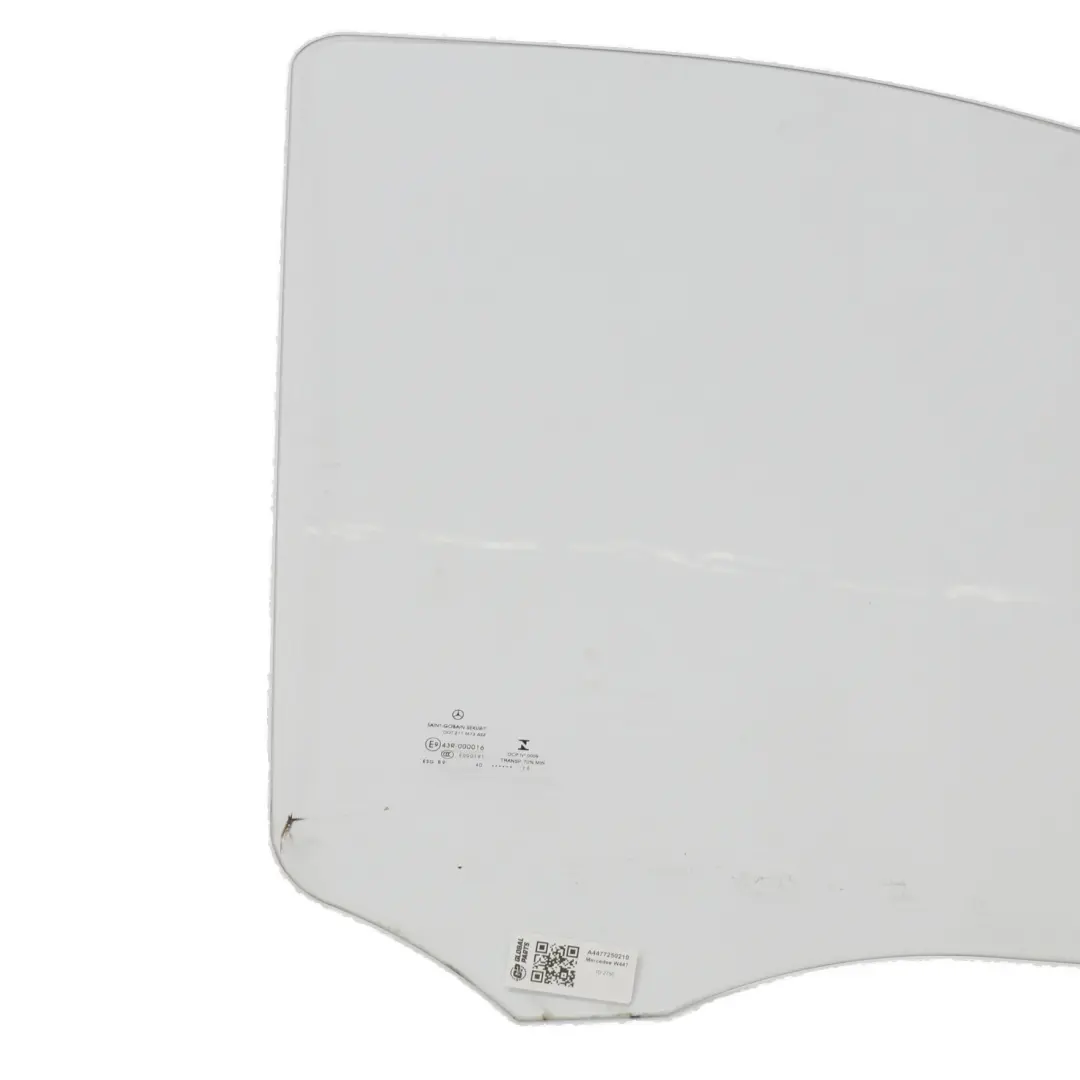 Vordertür Rechts Glasscheibe AS2 ESG für Mercedes Vito W447 mit Teilenummer A4477250210 Mercedes Vito W447 Vordertür Rechts Glasscheibe AS2 ESG - SKU A4477250210 - Teilenummer A4477250210