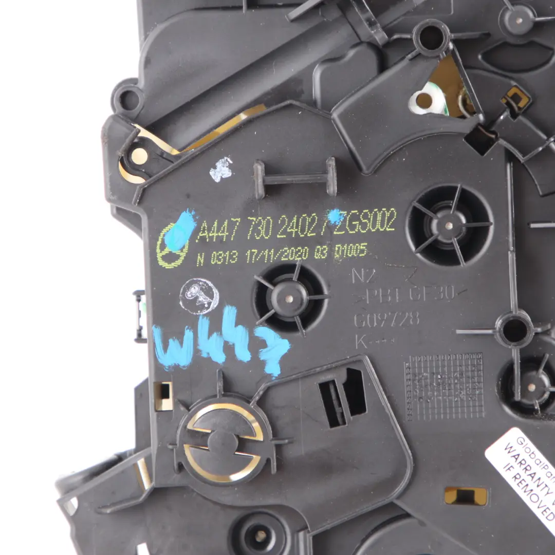 Zamek Drzwi Tylny Tył Prawy Lewy do Mercedes Vito W447 o numerze A4477302402 Mercedes Vito W447 Zamek Drzwi Tylny Tył Prawy Lewy - SKU A4477302402 - Numer Części A4477302402