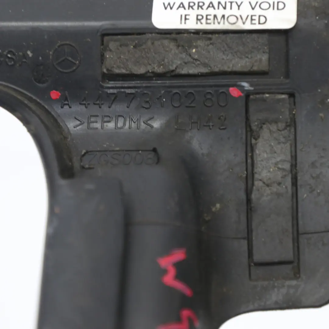 Schiebetürdichtung Mercedes W447 hinten links Seite Türdichtung für mit Teilenummer A4477310280 Schiebetürdichtung Mercedes W447 hinten links Seite Türdichtung - SKU A4477310280 - Teilenummer A4477310280