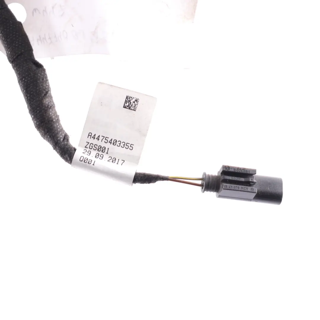 Trunk Trim Rear License Plate Light Strip Cover to Mercedes Vito W447 with Part number A4477400193 Mercedes Vito W447 Trunk Trim Rear License Plate Light Strip Cover - SKU A4477400193 - Part number A4477400193