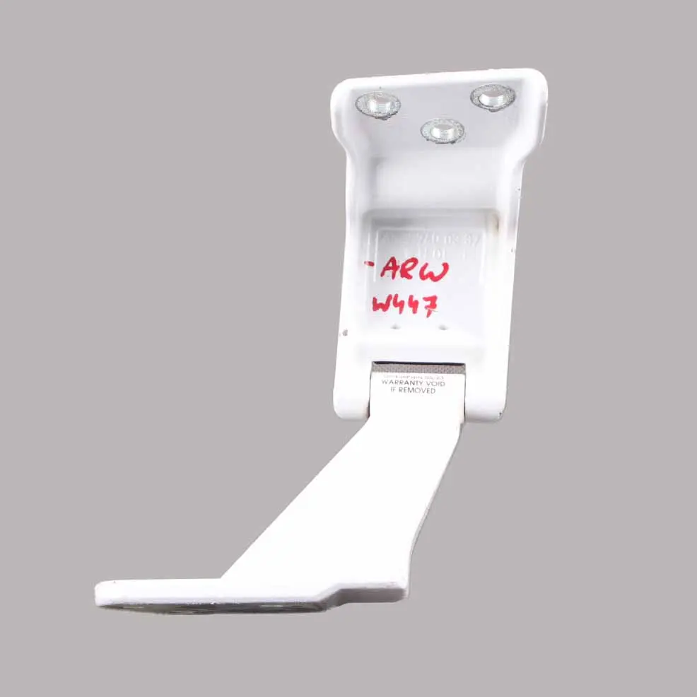 Door Hinge Rear Left Upper Arctic White 9147 to Mercedes Vito W447 with Part number A4477400337 Mercedes Vito W447 Door Hinge Rear Left Upper Arctic White 9147 - SKU A4477400337-ARW - Part number A4477400337