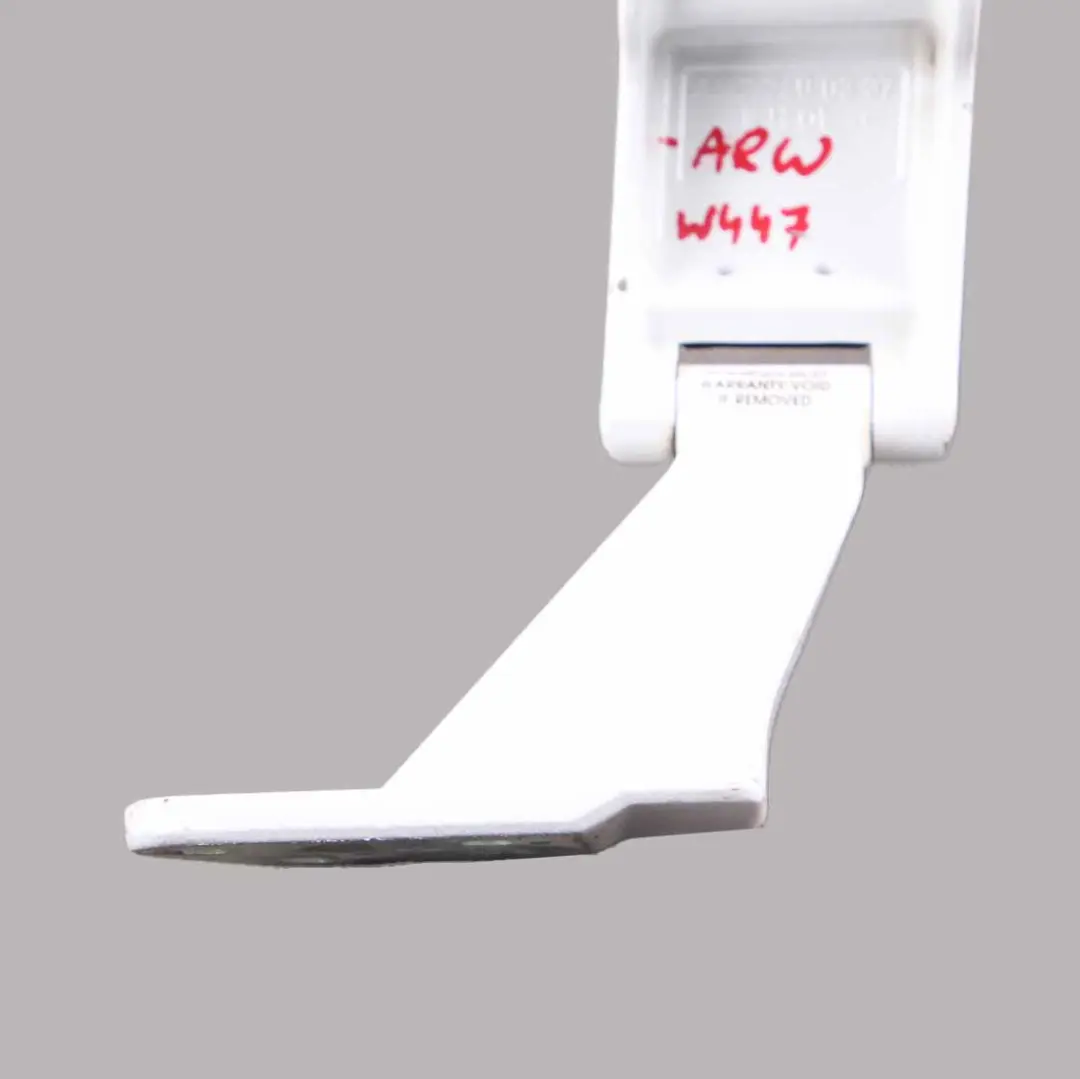 Door Hinge Rear Left Upper Arctic White 9147 to Mercedes Vito W447 with Part number A4477400337 Mercedes Vito W447 Door Hinge Rear Left Upper Arctic White 9147 - SKU A4477400337-ARW - Part number A4477400337