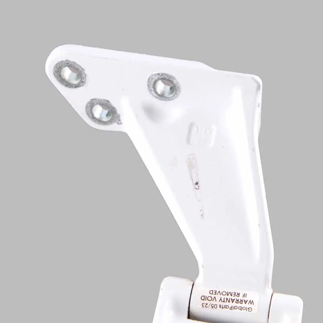 Cerniera porta posteriore destra superiore Bianco Artico 9147 per Mercedes Vito W447 con numero di parte A4477400737 Mercedes Vito W447 Cerniera porta posteriore destra superiore Bianco Artico 9147 - SKU A4477400737-ARW - Numero di parte A4477400737