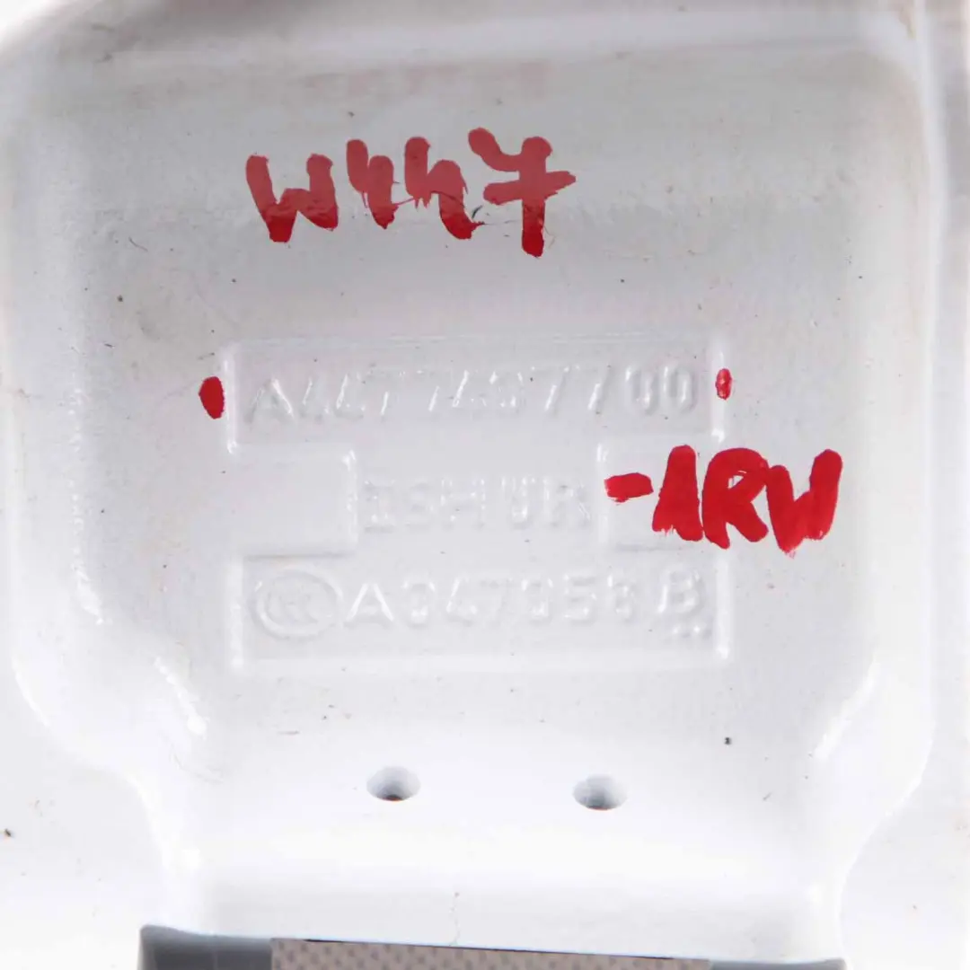 Door Hinge Rear Right O/S Lower Arctic White 9147 to Mercedes Vito W447 with Part number A4477407700 Mercedes Vito W447 Door Hinge Rear Right O/S Lower Arctic White 9147 - SKU A4477407700-ARW - Part number A4477407700
