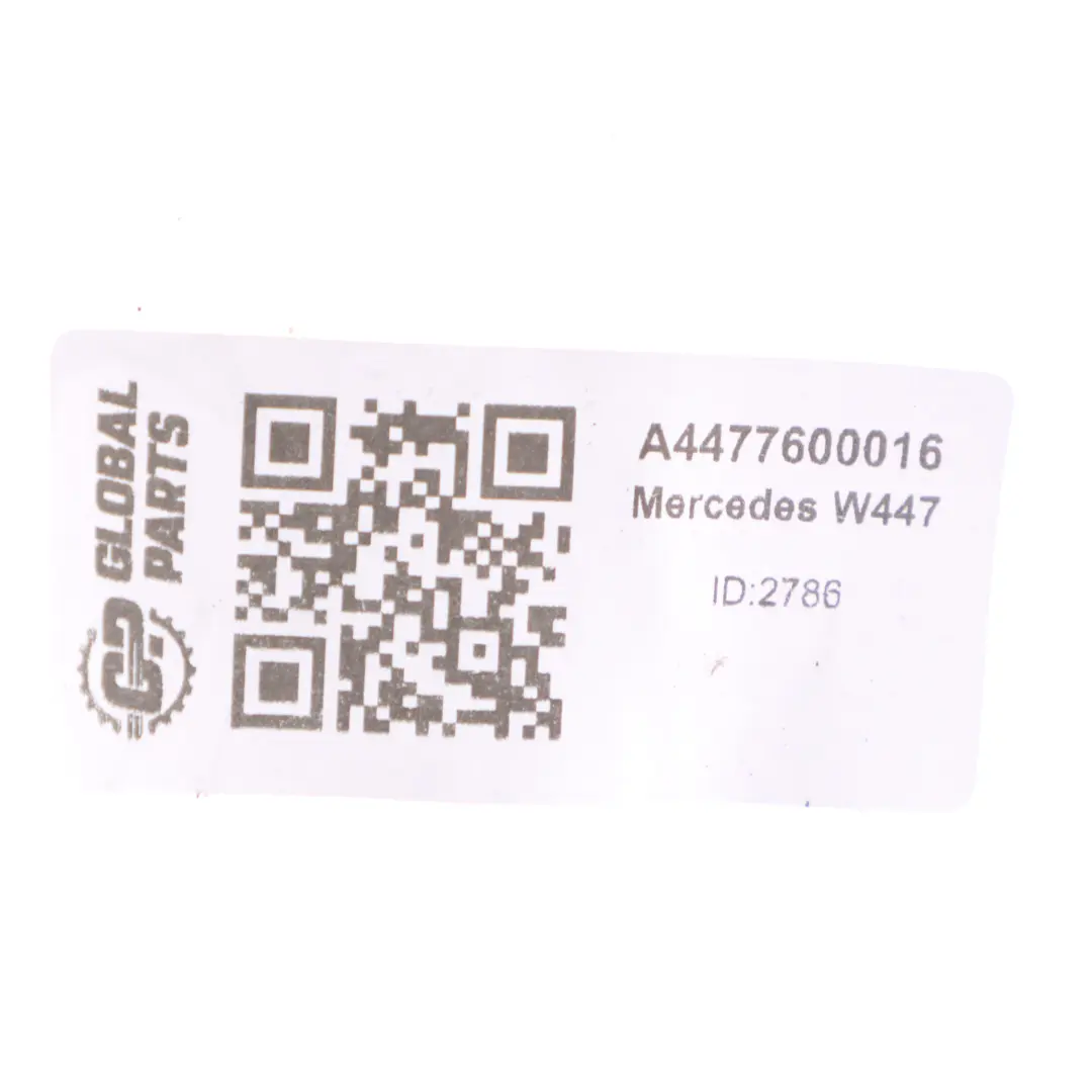 Couvercle de poignée de porte côté passager avant pour Mercedes Vito W447 à propos du numéro de pièce A4477600016 Mercedes Vito W447 Couvercle de poignée de porte côté passager avant - SKU A4477600016 - Numéro de pièce A4477600016