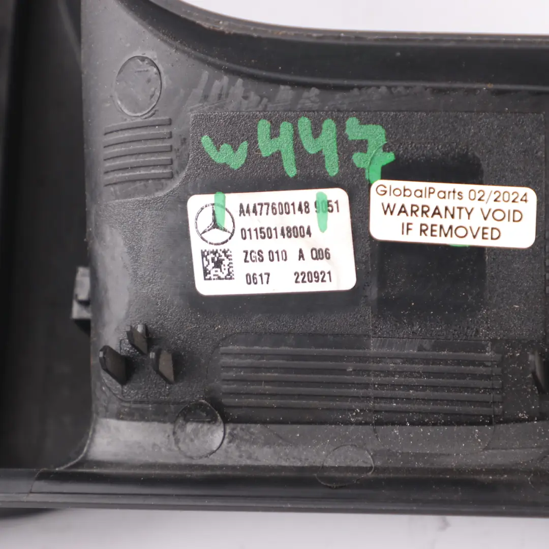 Mercedes Vito W447 Apriporta scorrevole Maniglia interna destra - SKU A4477600148-1 - Numero di parte A4477600148