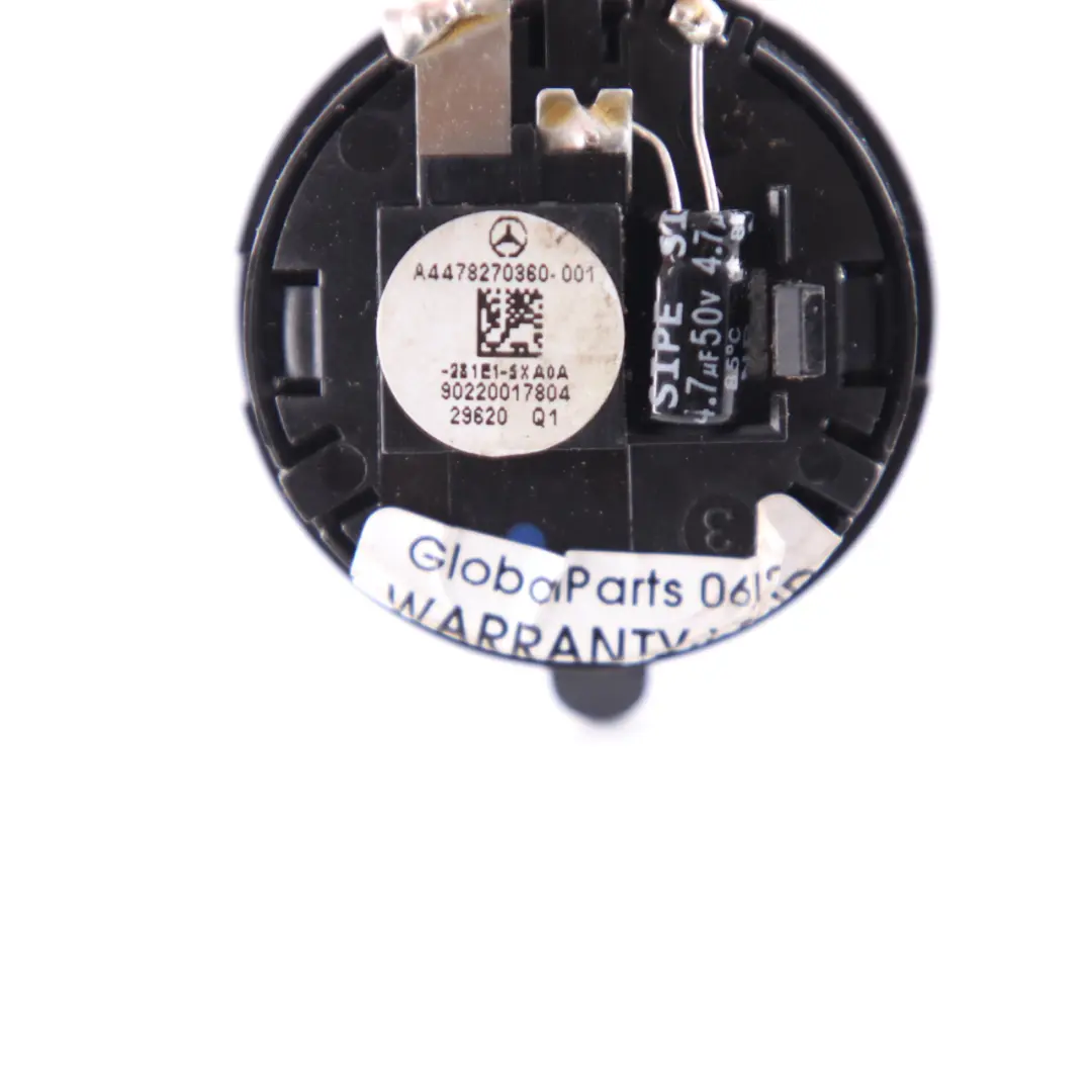 Mercedes Vito W447 Dashboard Tweeter Speaker Audio Sound Unit - SKU A4478270360 - Part number A4478270360
