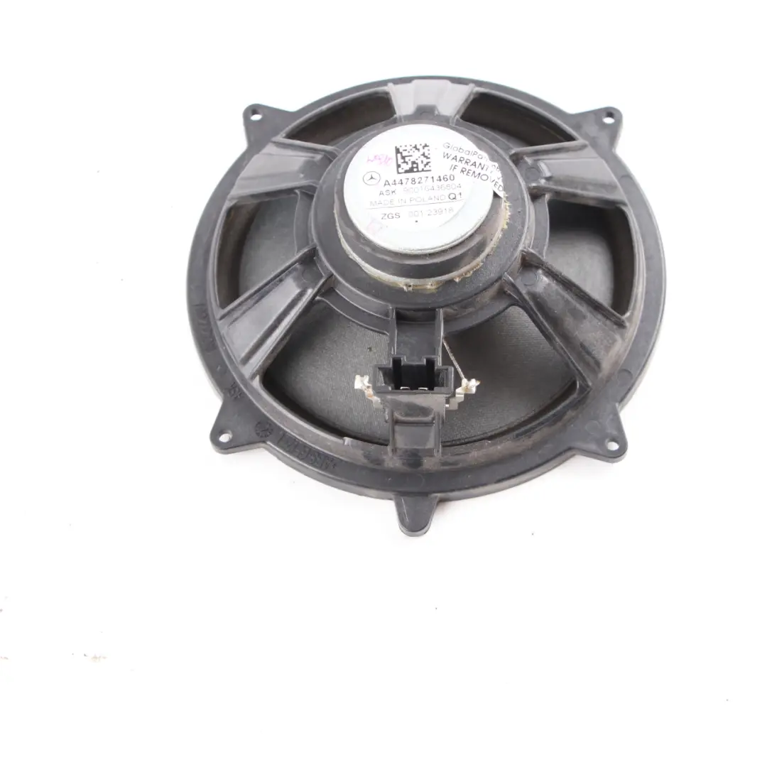  Loudspeaker Mercedes W447 W910 Speaker Rear Left Right Door N/O/S - SKU A4478271460 - Part number A4478271460