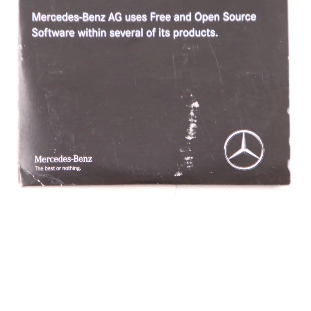Mercedes W447 Informazioni sulla licenza Software libero open source - SKU A4478273600 - Numero di parte A4478273600