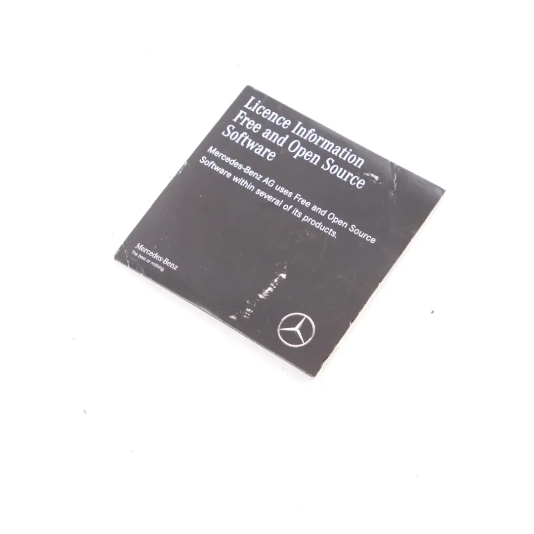 Mercedes W447 Informazioni sulla licenza Software libero open source - SKU A4478273600 - Numero di parte A4478273600