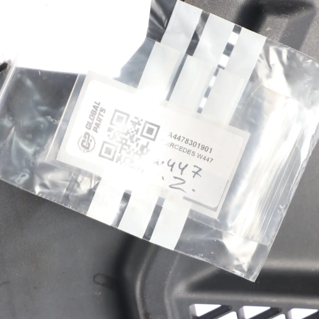 Scuttle Panel Windscreen Windshield Cover Plate Trim to Mercedes W447 with Part number A4478301901 Mercedes W447 Scuttle Panel Windscreen Windshield Cover Plate Trim - SKU A4478301901 - Part number A4478301901