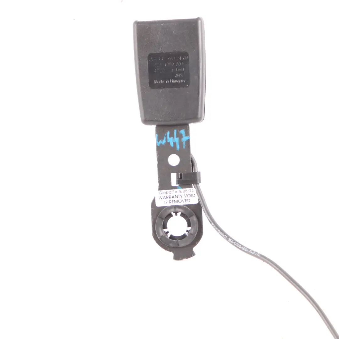 Belt Buckle Latch Front Left Right N/O/S to Mercedes Vito W447 Seat with Part number A4478602469 Mercedes Vito W447 Seat Belt Buckle Latch Front Left Right N/O/S - SKU A4478602469 - Part number A4478602469