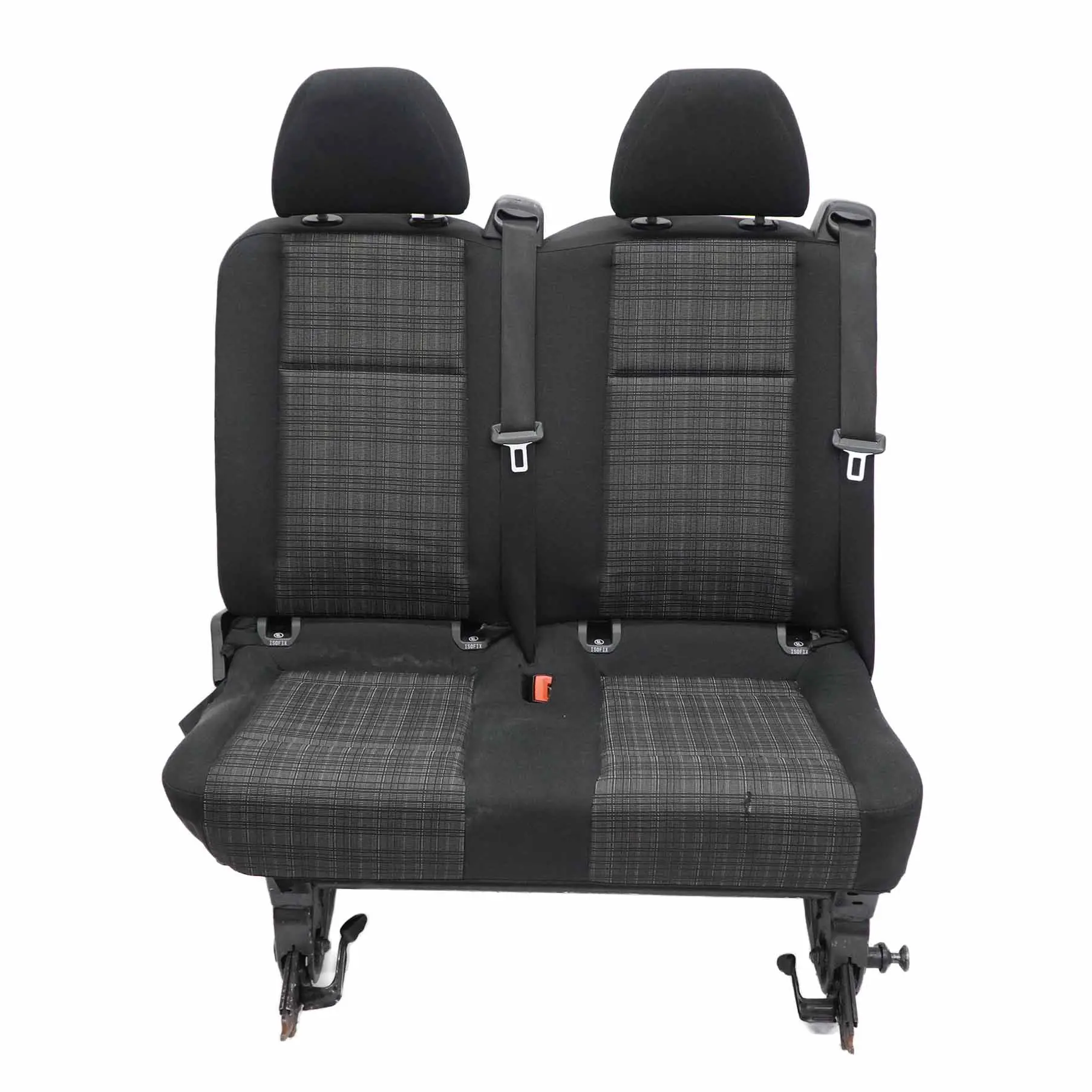 Asiento Trasero Mercedes Vito W447 Doble Banqueta Tela Antracita Negro Tunja