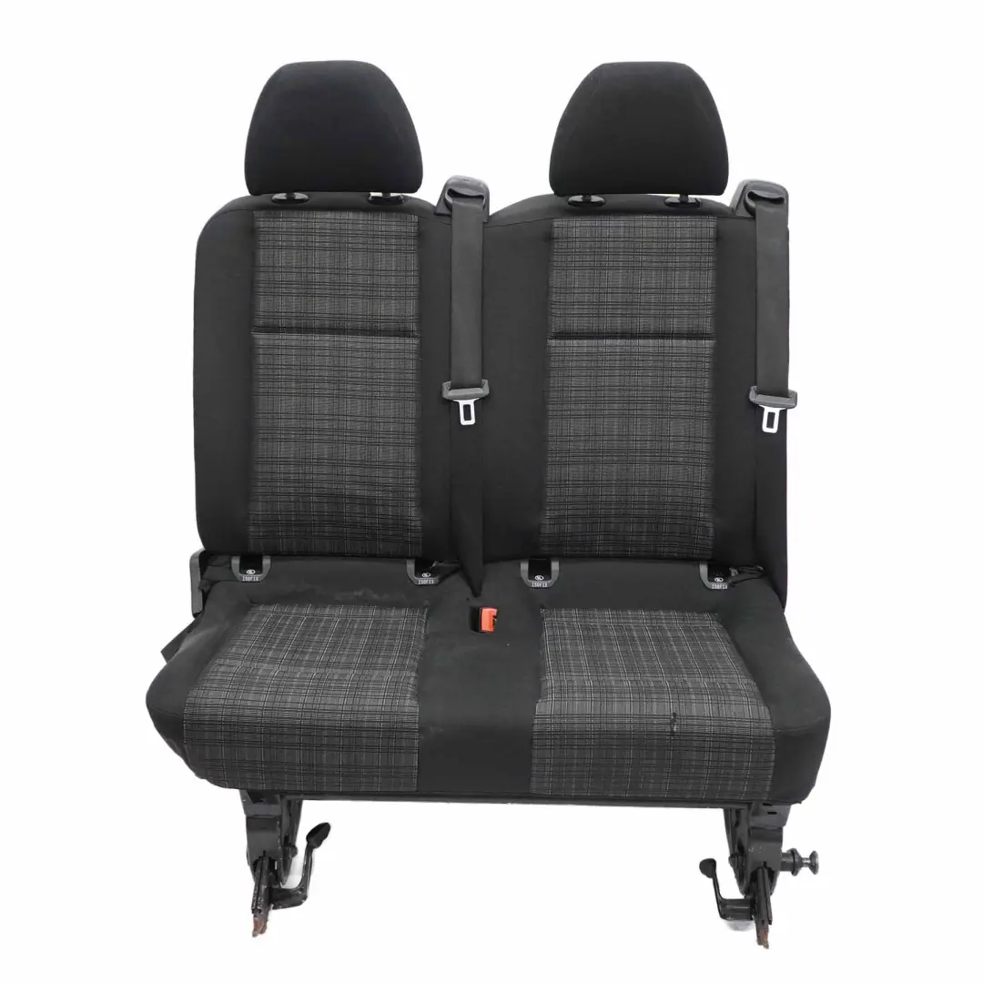  Siège arrière Mercedes Vito W447 Double banquette Tissu Anthracite Noir Tunja - SKU A4478602985-1 - Numéro de pièce A4478602985