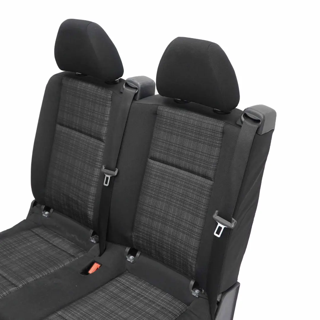 Rear Seat Mercedes Vito W447 Double Bench Cloth Fabric Anthracite Black Tunja - SKU A4478602985-1 - Part number A4478602985