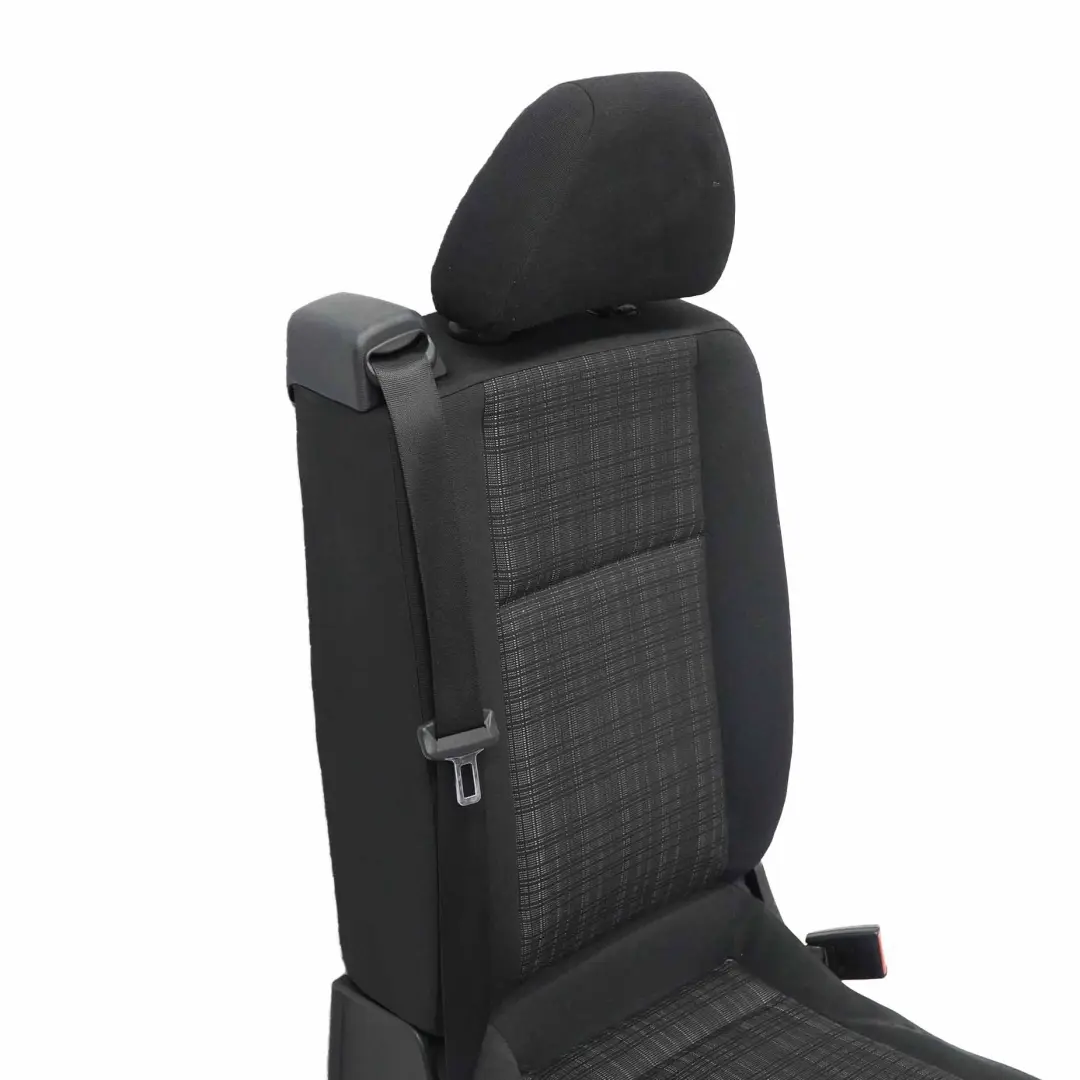 Single Bench Cloth Fabric Anthracite Black Tunja to Rear Seat Mercedes Vito W447 with Part number A4478602985 Rear Seat Mercedes Vito W447 Single Bench Cloth Fabric Anthracite Black Tunja - SKU A4478602985-2 - Part number A4478602985