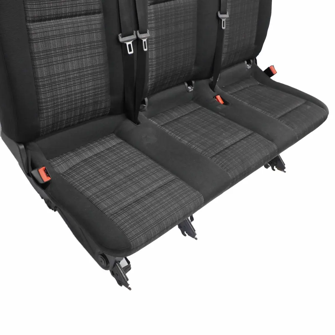 Bench 3 Persons Cloth Fabric Anthracite Black Tunja to Rear Seat Mercedes Vito W447 with Part number A4478602985 Rear Seat Mercedes Vito W447 Bench 3 Persons Cloth Fabric Anthracite Black Tunja - SKU A4478602985 - Part number A4478602985