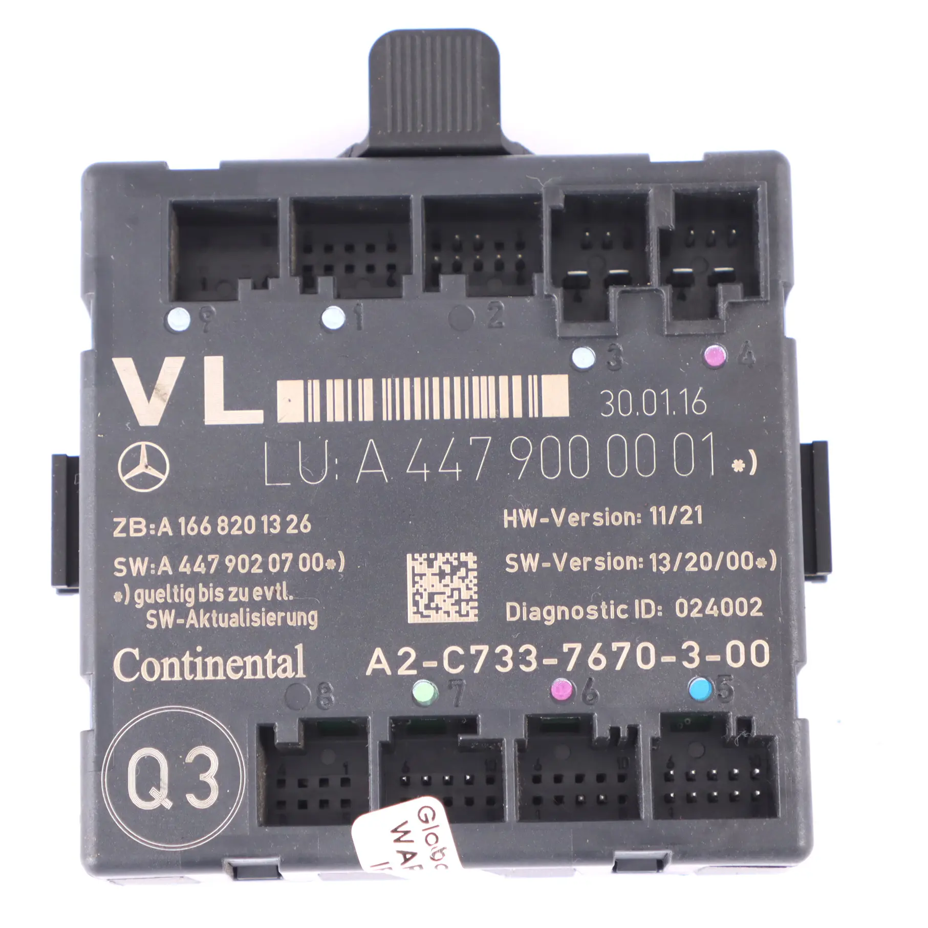 Mercedes Vito W447 Sterownik Moduł Drzwi Lewo Przód A4479000001