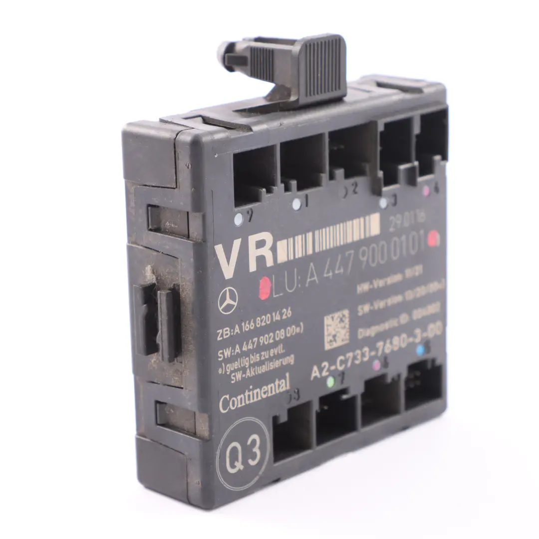 Módulo de Puerta Mercedes Vito W447 Control Trasera Derecha para con número de pieza A4479000101 Módulo de Puerta Mercedes Vito W447 Control Trasera Derecha - SKU A4479000101 - Número de pieza A4479000101