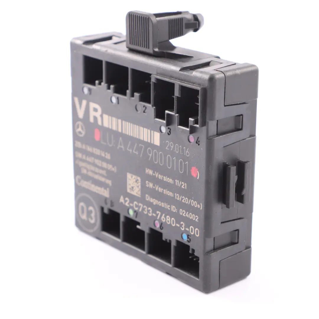 Door Module Mercedes Vito W447 Rear Right O/S Door Control Unit to with Part number A4479000101 Door Module Mercedes Vito W447 Rear Right O/S Door Control Unit - SKU A4479000101 - Part number A4479000101