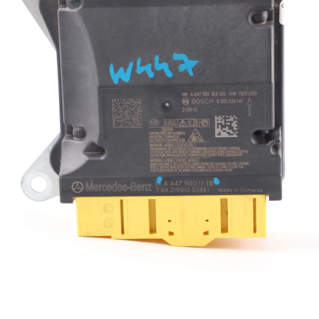 Modulo Aria Anteriore Unità Di Controllo ECU per Mercedes Vito W447 con numero di parte A4479001118 Mercedes Vito W447 Modulo Aria Anteriore Unità Di Controllo ECU - SKU A4479001118 - Numero di parte A4479001118