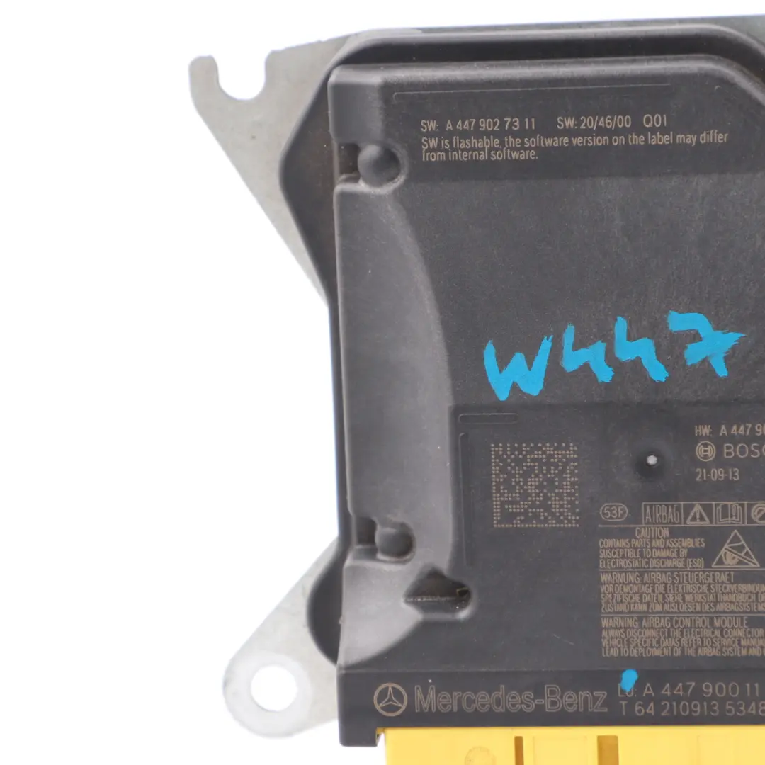 Mercedes Vito W447 Módulo De Aire Delantero Unidad De Control ECU - SKU A4479001118 - Número de pieza A4479001118